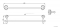 SAPHO - ASTOR - Fali törölközőtartó, 67,4 cm - Krómozott réz