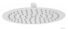 DEANTE - FLOKS - Esőztető fejzuhany, kerek, D25 cm - Fehér rozsdamentes acél