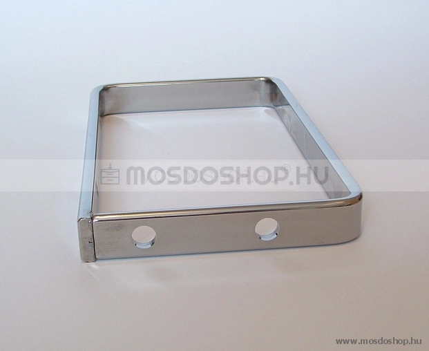 Króm színű mosdó tartó konzol (22 cm)