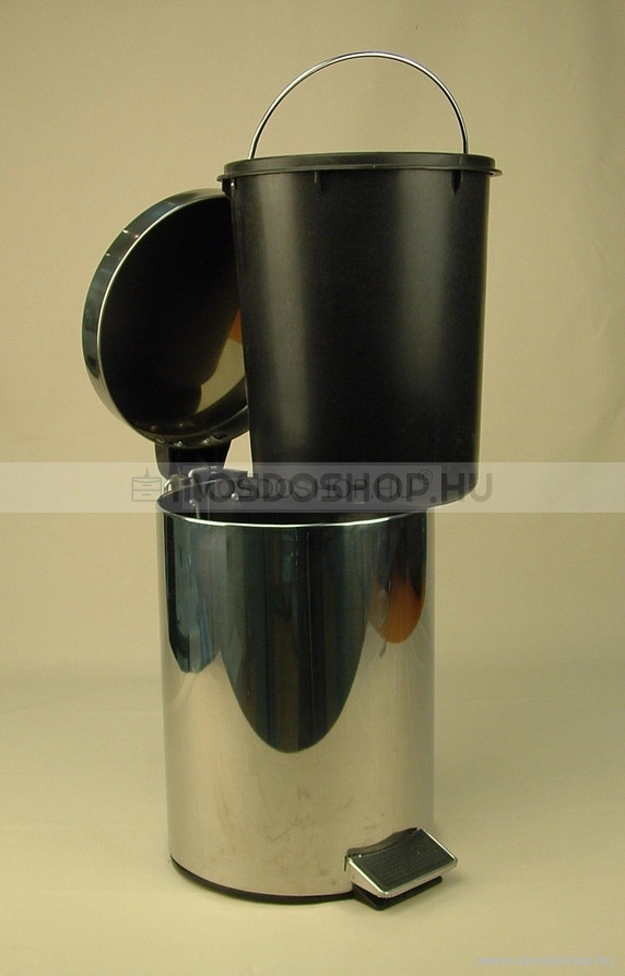 Diplon - Szemeteskuka (króm, 8 liter) - L0201