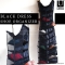 UMBRA - BLACK DRESS - Cipőtartó - Ajtóra akasztható - 22 pár cipőhöz - Fekete poliészter