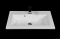 KUMA - DENVER - Mosdó, mosdókagyló - 62 x 36 cm - Csapfurattal - Pultra, bútorra ültethető 
