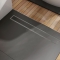 DEANTE - LINEAR - Burkolható zuhanyfolyóka, padlóösszefolyó (100cm, szifon 90mm)