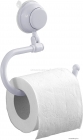 GEDY - VESUVIO - Fali WC papír tartó - Nyitott - Vákuumos, fúrás nélkül rögzíthető - Fehér műanyag